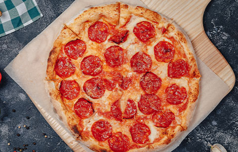 Freshly Baked Pizzas